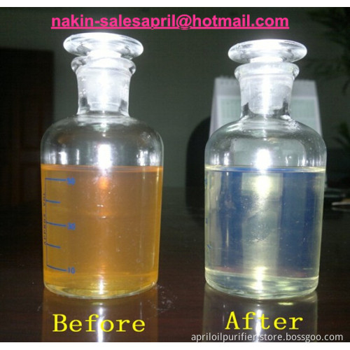 Vacuum transformer oil purifier with double stages